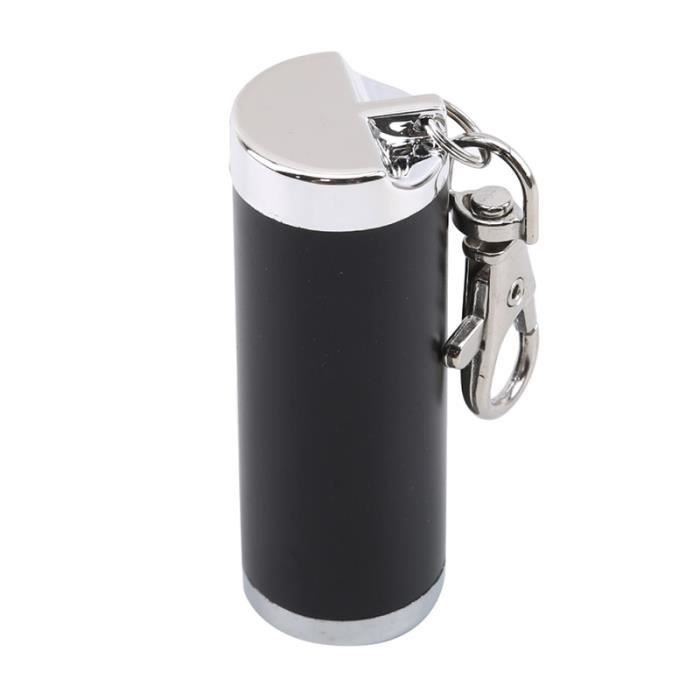 Mini Cendriers De Poche Anti-odeurs - Lot De 2, Avec Crochet - Résistant à La Chaleur, Portable - Pour Fumeurs En Déplacement - 7