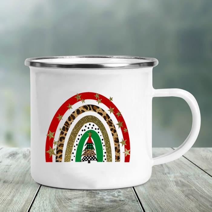 Kleckerliese Tasse Enfant En Émail Motif Animaux – Personnalisable, Cadeau Naissance Ou Anniversaire