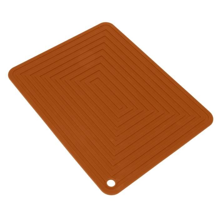 Tapis De Drainage En Silicone Pour Vaisselle - Grand Format 44x33 Cm, Réutilisable, Lavable, Antidérapant - Pour évier, Plan De Travail, Rangement