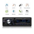 12v Autoradio 12V-24V, Bluetooth, 1din, lecteur stéréo, téléphone, Interface AUX ISO, MP3, FM, USB, radio, té-1