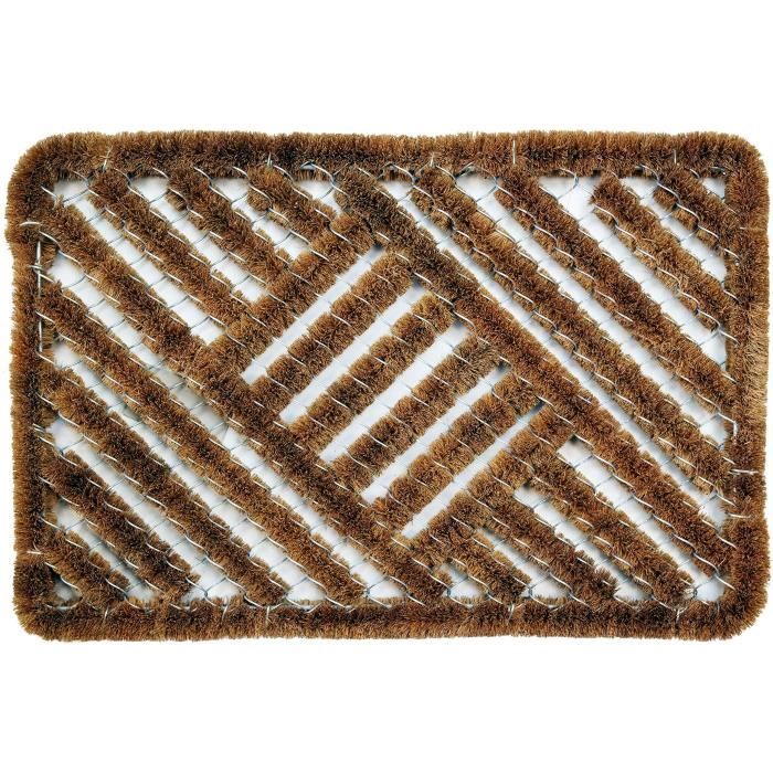 ID mat t 4060 _ Paillasson en métal grille en L acier galvanisé