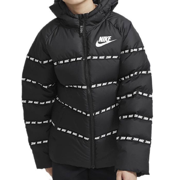 Doudoune Multisport Nike B NSW PARKA DOWN OW Enfant Noir