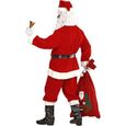 Déguisement Père Noël Américain Complet - WIDMANN - Adulte - Rouge et Blanc - Accessoires Inclus-2
