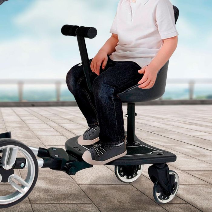 Planche a roulette poussette Asalvo - 20154 - BUGGY BOARD Chaise de ...