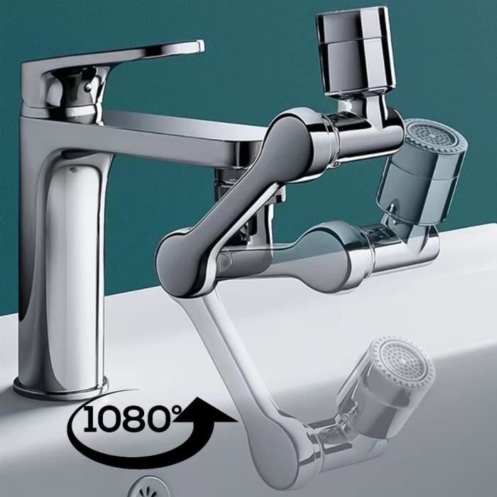 Embout de robinet - Orientable - Pour robinets - Rotatif à 1080- Appuyez  sur la tête de A356 - Cdiscount Bricolage