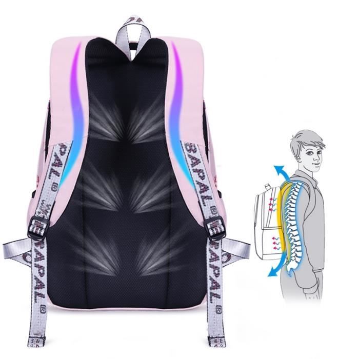 Sac à Dos Melody DO6683 Pour Garçons Et Filles, Cartable D'école Pour Enfants, Cartable Léger Et