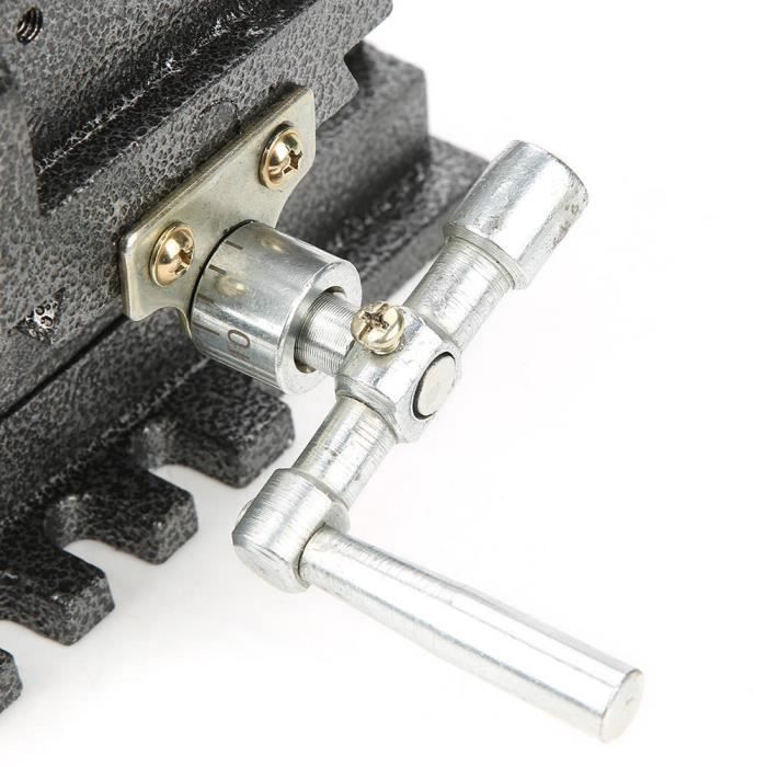 Étau Machine 150mm - Perçage, Fraisage - Mâchoire Prismatique - Fonte 6.4kg - Pour Atelier