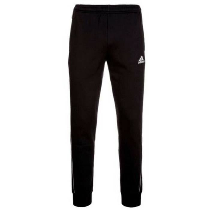 Jogging adidas rouge deals bande blanche