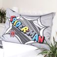 Parures drap plat - AC-Déco - Disney - Parure de lit en coton "Spider-Man : Pop art" - 140 x 200 cm-3