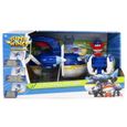 Super Wings - Playset Avion 2en1 Police Patroller + Figurine Jett Police Transform-a-Bots-3