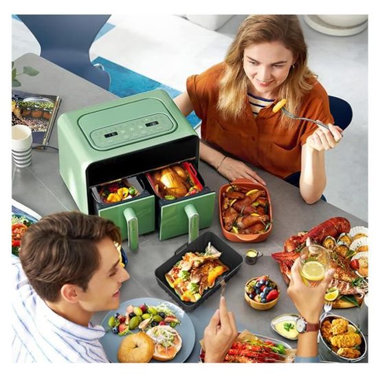 Accessoire Air Fryer, 2 Paquet Moule Air Fryer pour Ninja Foodi 9.5L, Air  Fryer Accessoires, Moule Silicone Airfryer Pot pour Instan - Cdiscount  Maison