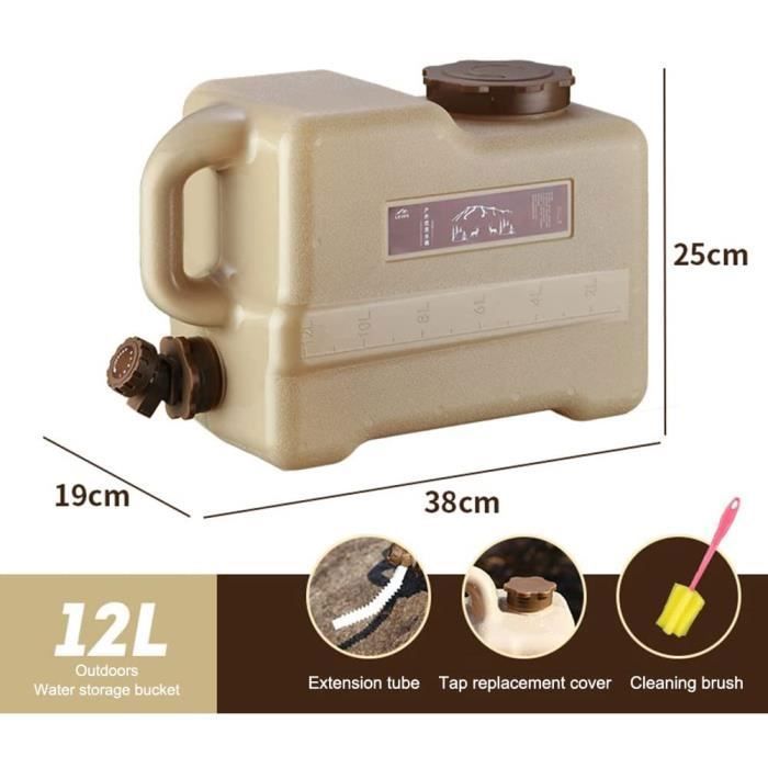 Rose 3.5l - Pichet à eau avec robinet, bouteille d'eau froide