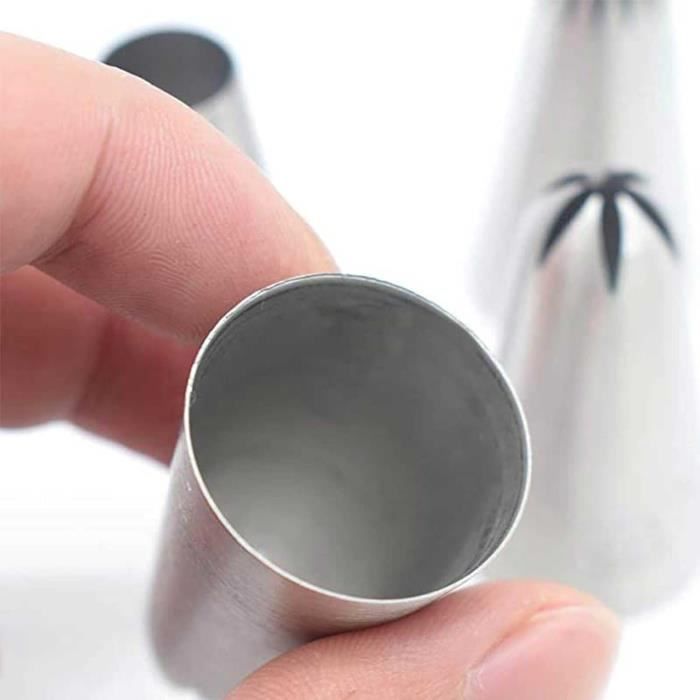 Swirly Bake Lot De 50 Douilles à Pâtisserie En Acier Inoxydable 30