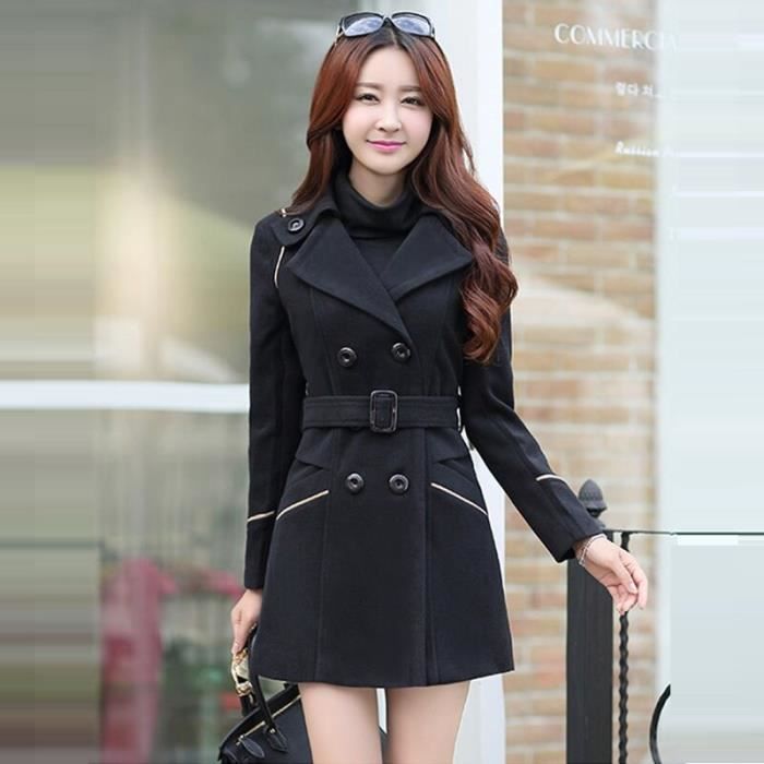 Ceinture en sales laine pour manteau