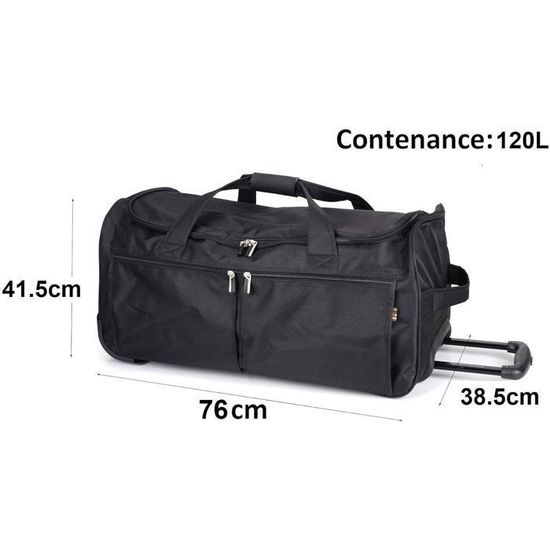 Sac De Voyage à Roulettes Animal 45L + Sac à Dos – Bagage Cabine, Surf, Skate