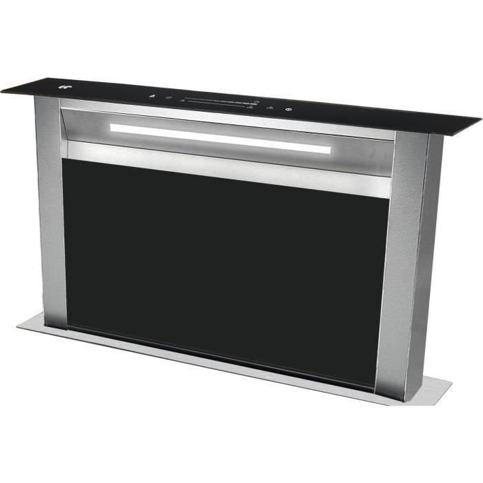Hotte escamotable CONTINENTAL EDISON CEHPT60B 60 cm - Noir