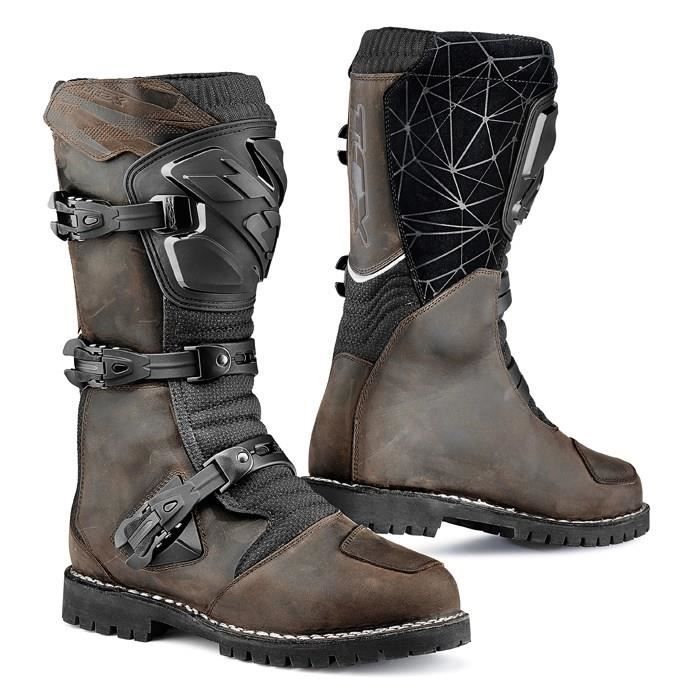 TCX Bottes Moto Drifter Waterproof Marron