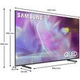 SAMSUNG - QE55Q60A - TV QLED - 4K UHD - 55'' (140 cm) - HDR10+ - Smart TV - 3 x HDMI-1
