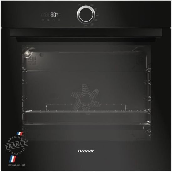 Four électrique encastrable Pyrolyse avec Chaleur tournante pulsée - BRANDT BXP5560B