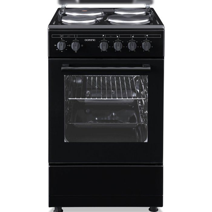 Cuisinière électrique OCEANIC OCEACE5060B 4 feux L49 8 x P61 x H 86 cm