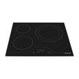 Plaque de cuisson vitrocéramique OCEANIC OCEATV3Z60B - 3 foyers - noir 5400W-2