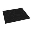 Plaque de cuisson vitrocéramique OCEANIC OCEATV3Z60B - 3 foyers - noir 5400W-3