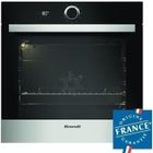 Four électrique encastrable - Pyrolyse - Chaleur tournante pulsée - BRANDT BXP5560X - Inox - 73 L - Classe A+