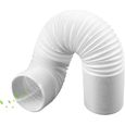 Tuyau Échappement de Climatiseur Portable Ø 150mm / 2m, Tuyau Kit Climatiseur Mobile Flexible, Tuyau 2M Φ15cm TUYAU