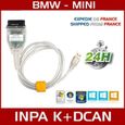 Mister Diagnostic® Cable Interface de diagnostique pour BMW MINI - INPA K+DCAN OBD2 EDIABAS NCS-0