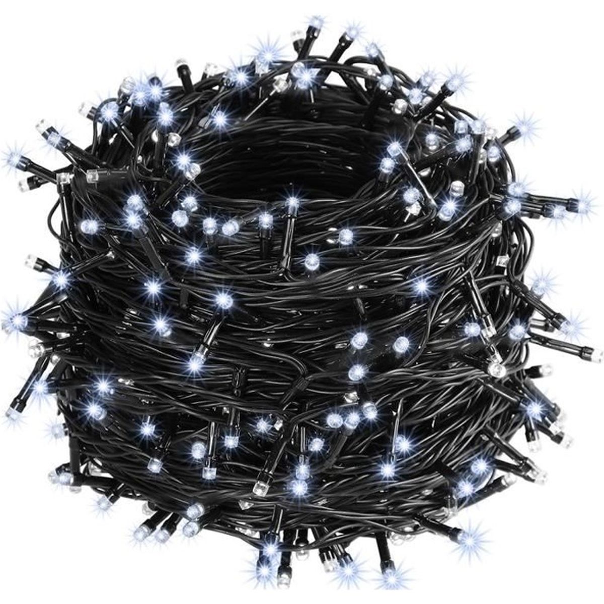 Guirlande lumineuse Thorgeon Noir 2000 W 20 m 20