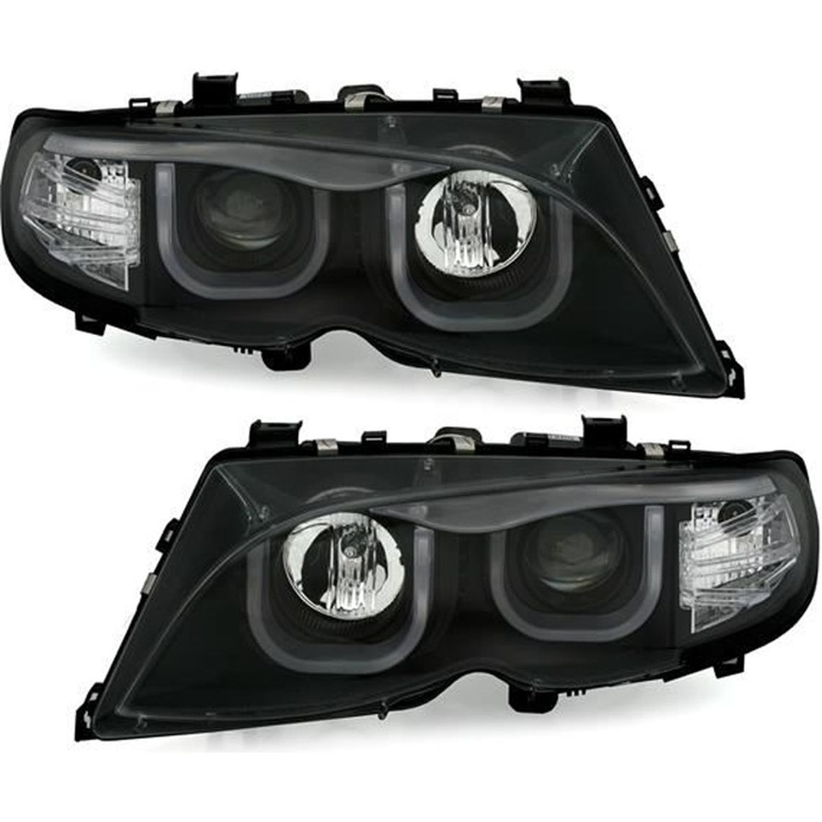 2 FEUX PHARE AVANT BMW SERIE 3 E46 BERLINE PHASE 2 DE 10//2001 A 03//2005