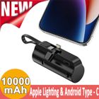 KREKCO®Batterie Externe 10000mAh, 20W Mini Batterie Portable Charge Rapide, Power Bank Petite Mignonne Compatible-Noir