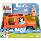 BRAND Voiture de Bluey - BLUEY - Véhicule familial avec figurine Chilli et accessoires