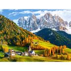 CASTORLAND Puzzle 2000 pièces Church of St. Magdalena, Dolomites