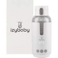 izybaby Nomad,Chauffe Biberon Portable-Voiture,Batterie Intégrée 6h d'Autonomie,Température Réglable,Port USB,Chauffe Lait Maternel