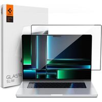Spigen Glas.tR Slim Verre trempé pour Macbook Pro 14 Pouces M3 / M3 Pro / M3 Max / M2 Pro / M2 Max / M1 Pro / M1 Max