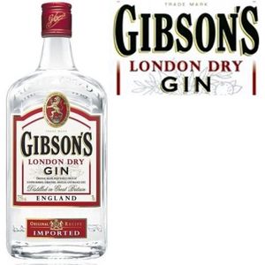 GIN London dry gin 70 cl Gibson's