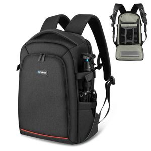 SAC PHOTO Accessoire appareil photo,PULUZ-Sac à dos portable étanche pour l'extérieur,sac à bandoulière pour touristes,sac - Black[B7479]