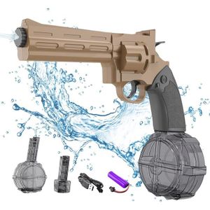 PISTOLET À EAU Pistolet à eau électrique One-Touch - Pistolet à eau automatique avec batterie rechargeable intégrée - Pistolet à eau rechargea A582