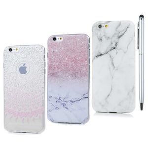 iphone 6 coque transparente avec motif