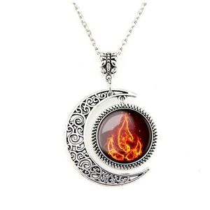 collier lune amitier collier lune amitier
