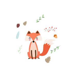 Stickers Muraux Renard Cdiscount