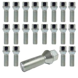 16 x boulon de roue M12 x 1,25 19mm Tête 60 Degré Siège 45mm long Pug CITROEN FIAT