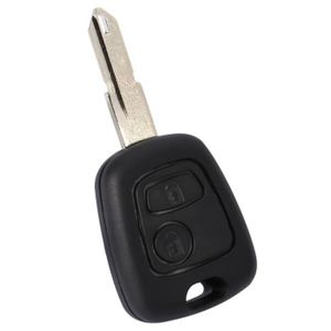 kwmobile Coque clé de Voiture Compatible avec Peugeot Citroen Clef de  Voiture 2-Bouton Accessoire clé Voiture - Protection étui Souple en  Silicone - Blanc-Noir : : High-Tech
