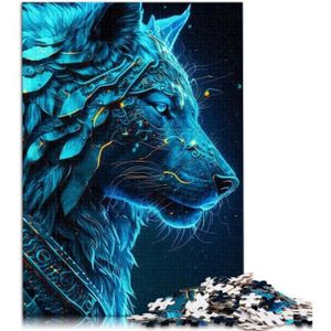 PUZZLE Puzzle 500 Pièces Puzzles Lion Loups Puzzle En Boi