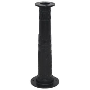 POMPE ARROSAGE Support pour pompe à eau manuelle de jardin en fonte - FDIT - FDI7843871955610 - Noir - 12,5 kg - 24 x 67 cm