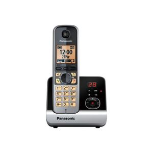 Téléphone fixe Panasonic KX-TG6721GS Téléphone sans fil système d