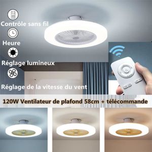 Ventilateur De Plafond Avec Telecommande Achat Vente Pas Cher