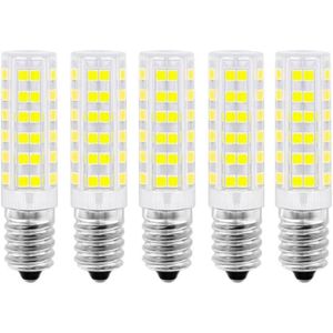 AMPOULE - LED Lot de 5 ampoules LED E14, adaptées pour hottes de cuisine 7 W (équivalent halogène 70 W), 700 Lm, lumière blanc froid (6000[D11374]