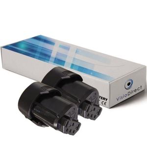 Lot de 2 batteries pour AEG BWS12 scie sauteuse 2000mAh 12V
